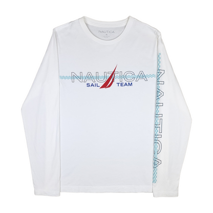 Nautica Sail Team Long Sleeve Tee - XS