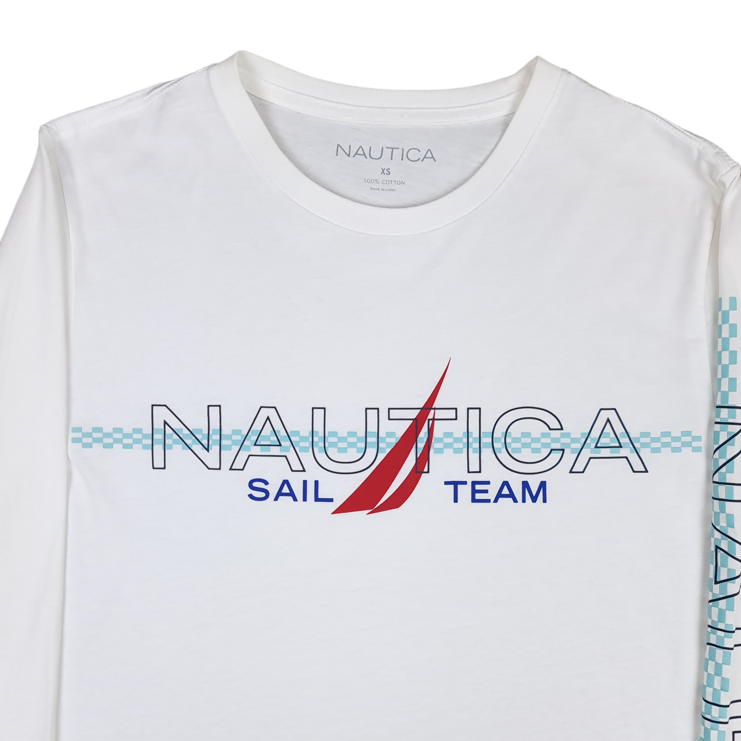 Nautica Sail Team Long Sleeve Tee - XS