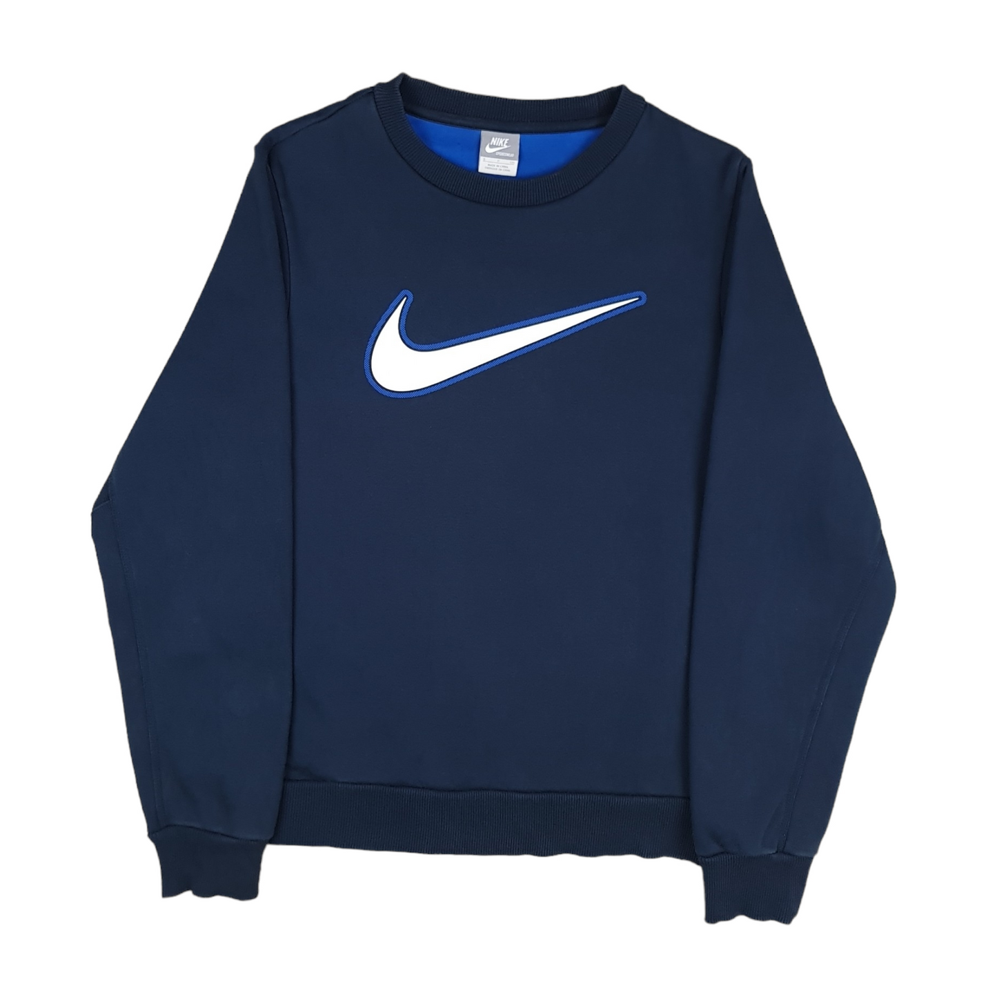 Vintage Nike Big Swoosh Sweater - S