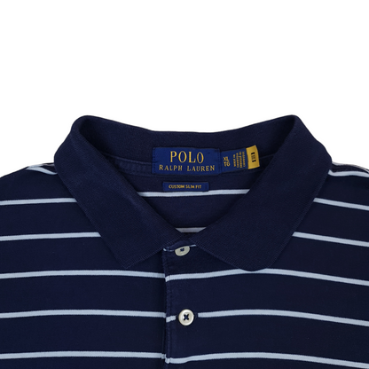 Ralph Lauren Striped Polo Shirt - XL