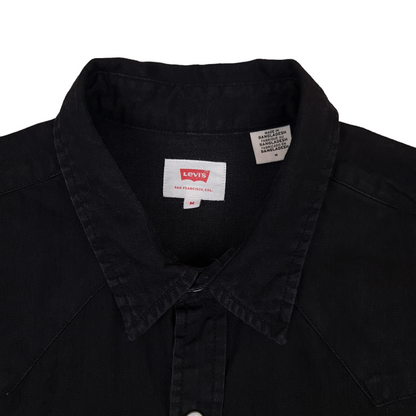 Levi's Pearl Snap Long Sleeve Shirt - M