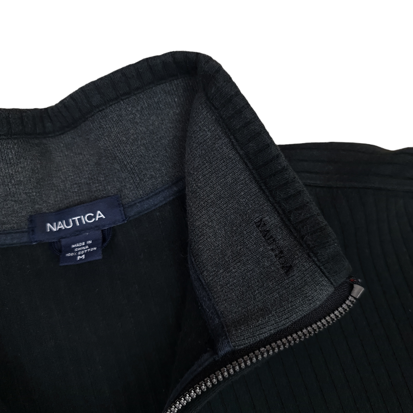 Y2K Nautica 1/4 Zip Sweater - M