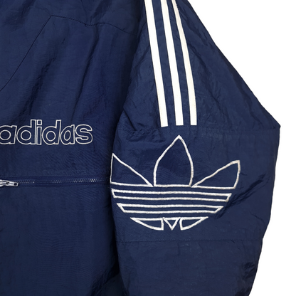 Vintage Adidas Trefoil Quilted Jacket - XL