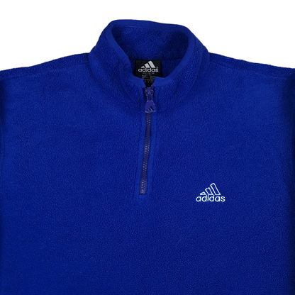 Vintage Adidas 1/4 Zip Fleece - S