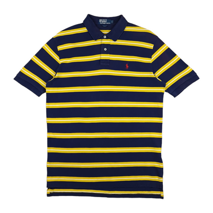 Vintage Ralph Lauren Striped Polo Shirt - L