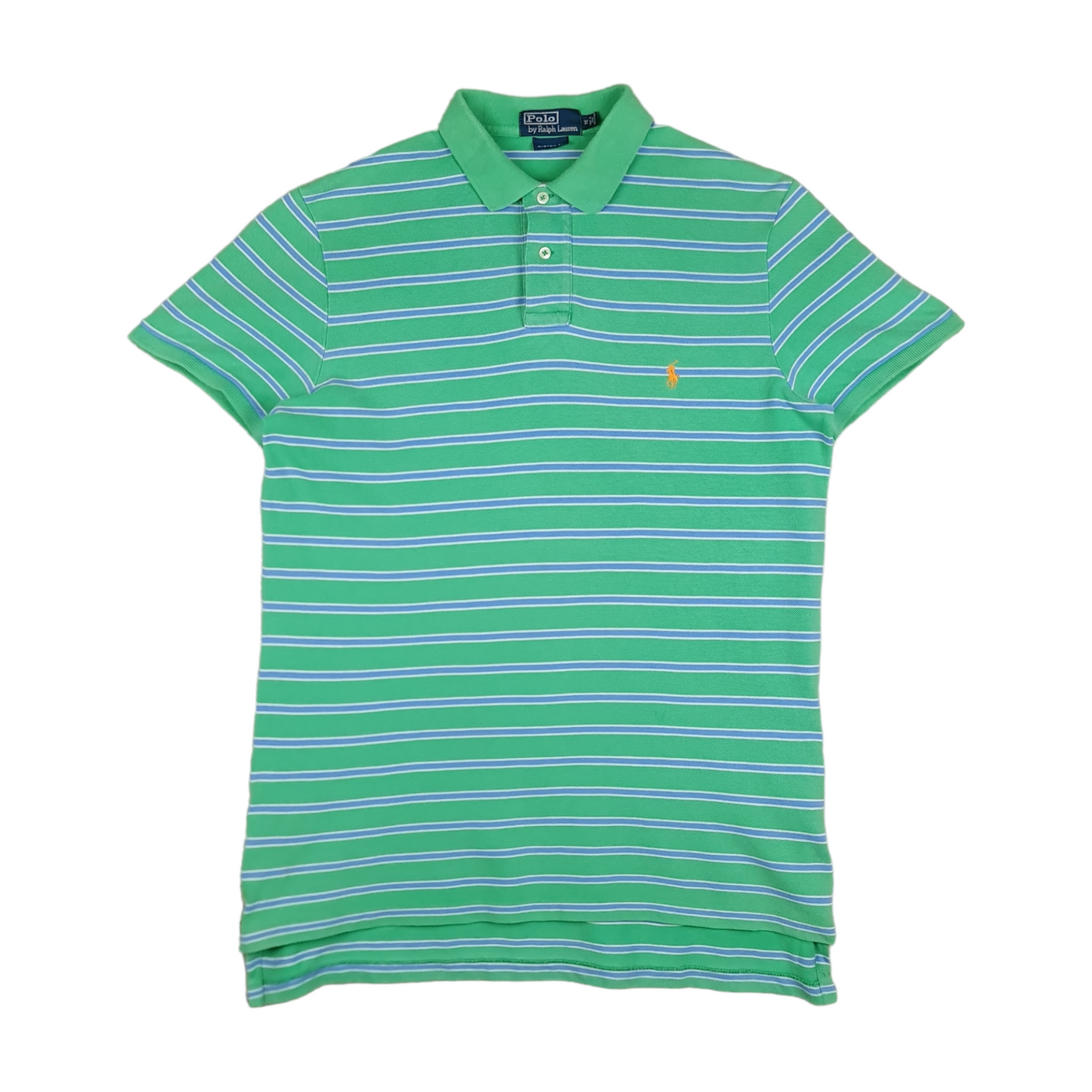 Vintage Ralph Lauren Striped Polo Shirt - M