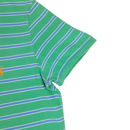 Vintage Ralph Lauren Striped Polo Shirt - M