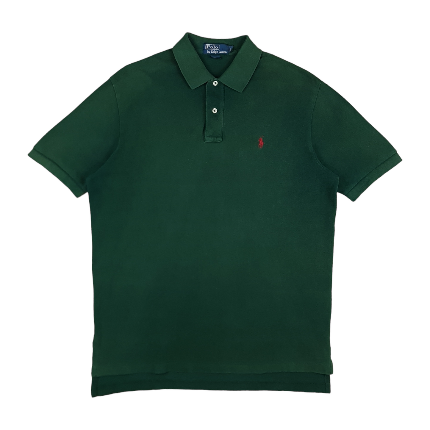 Vintage Ralph Lauren Faded Polo Shirt - L