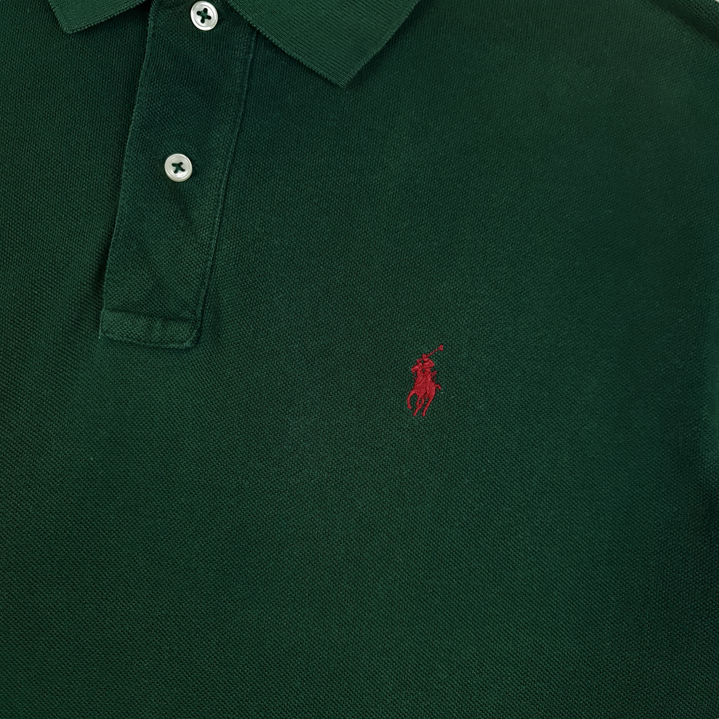 Vintage Ralph Lauren Faded Polo Shirt - L