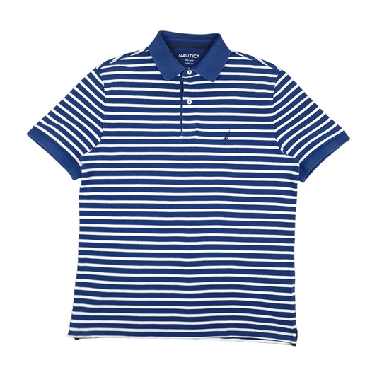 Nautica Striped Polo Shirt - M