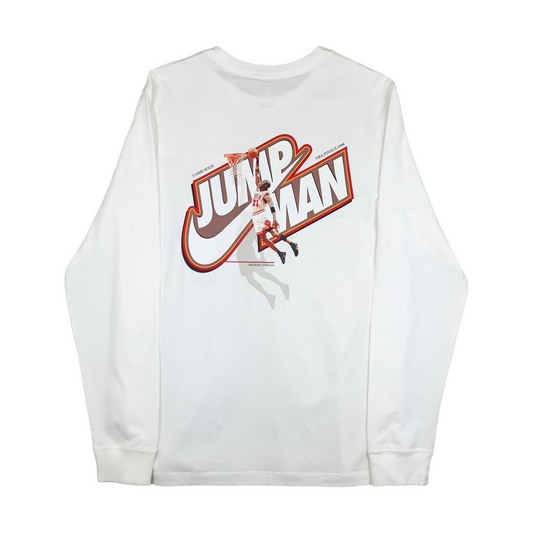 Jordan Jump Man Long Sleeve Tee - L