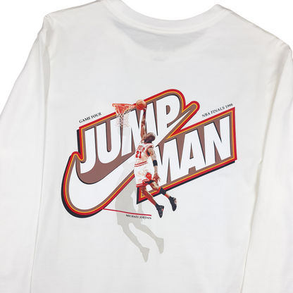 Jordan Jump Man Long Sleeve Tee - L