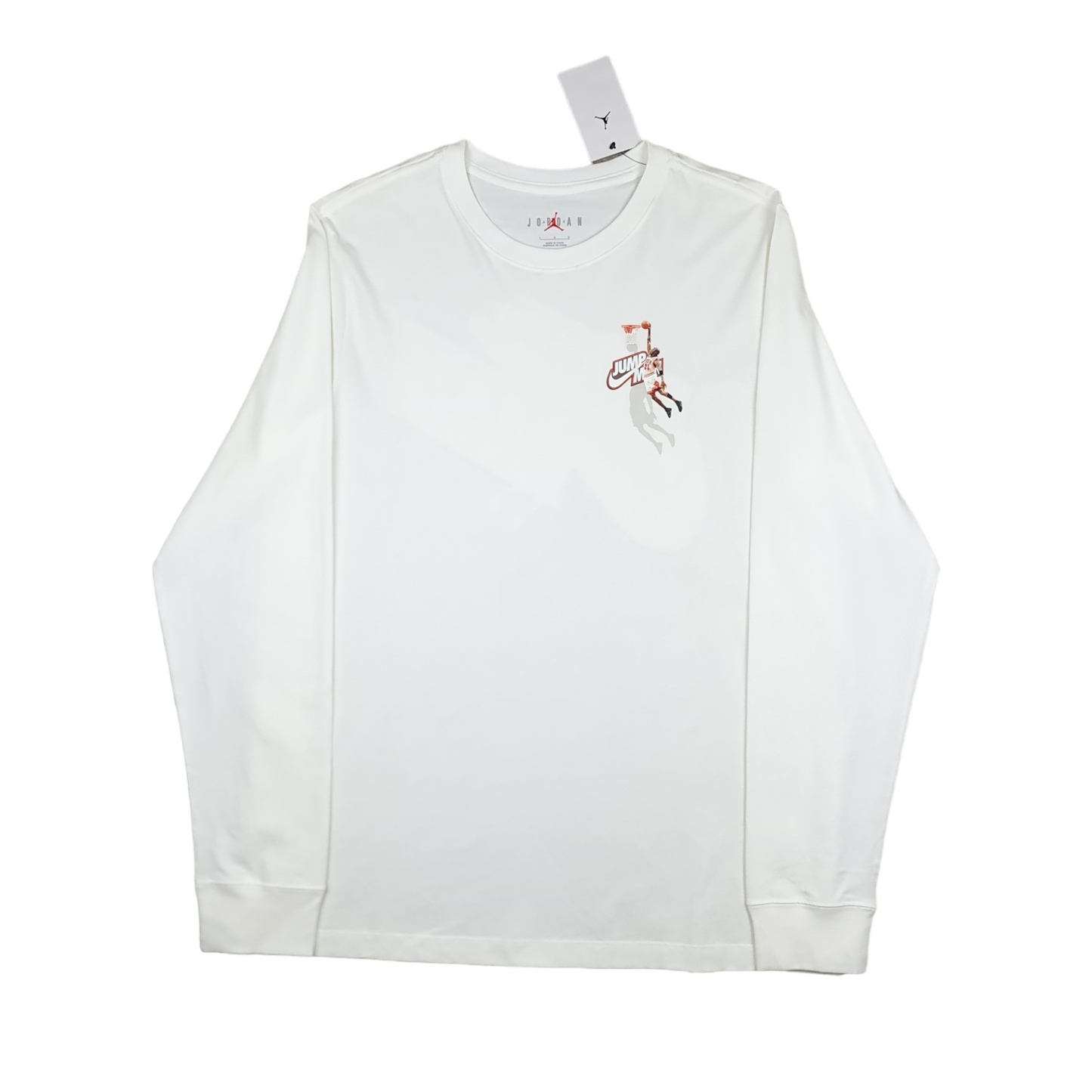 Jordan Jump Man Long Sleeve Tee - L