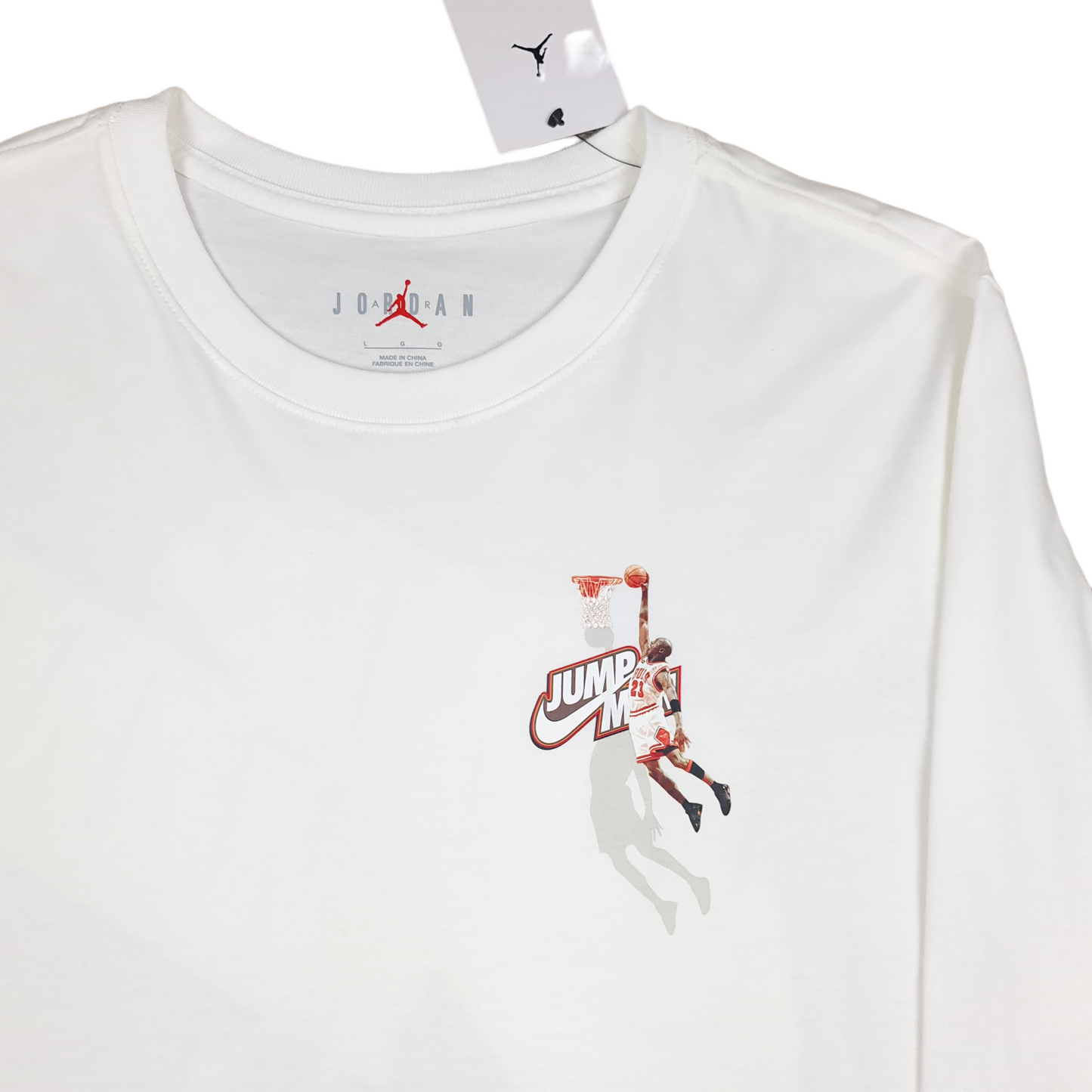 Jordan Jump Man Long Sleeve Tee - L