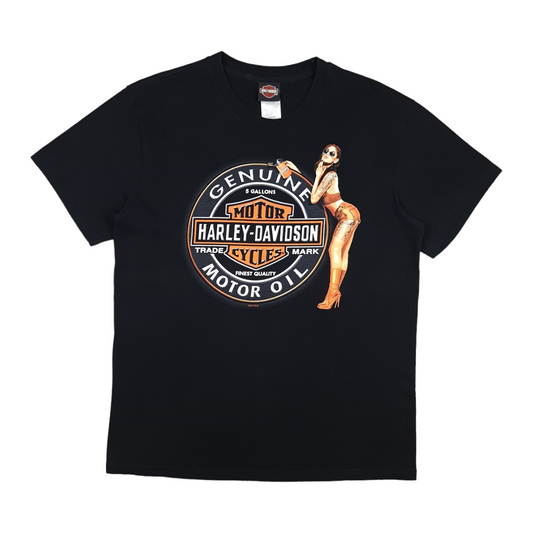 Harley Davidson Gasoline Alley Brisbane Tee - L