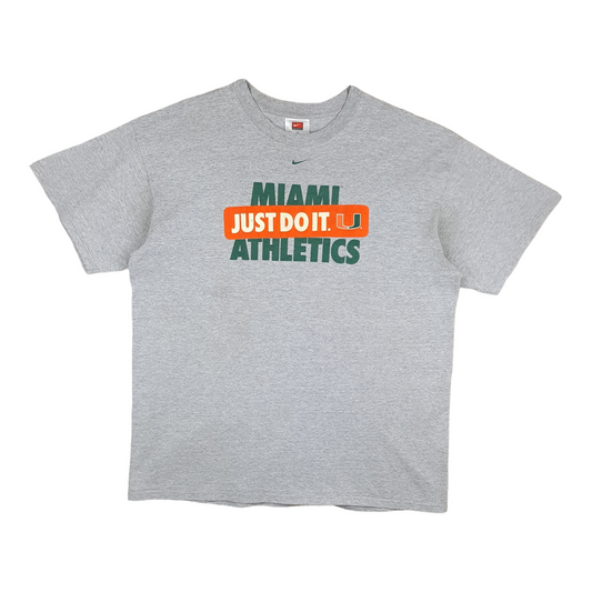 Vintage Nike Miami Hurricanes Tee - XL