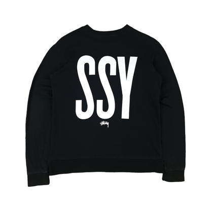 Stussy Wrap Around Long Sleeve Tee - WMNS M