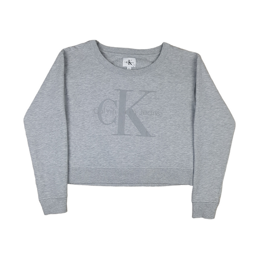 Calvin Klein Cropped Sweater - WMNS S