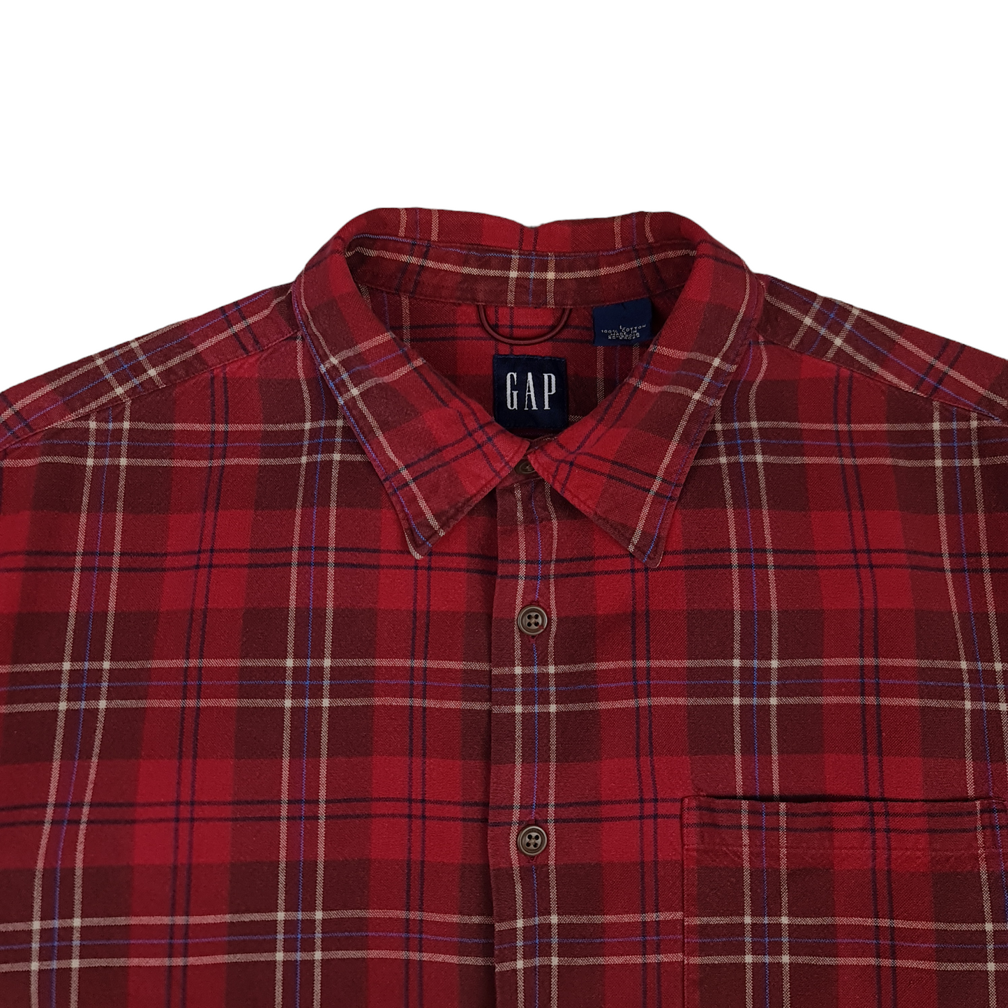 Vintage Gap Lightweight Flannel Shirt - XL