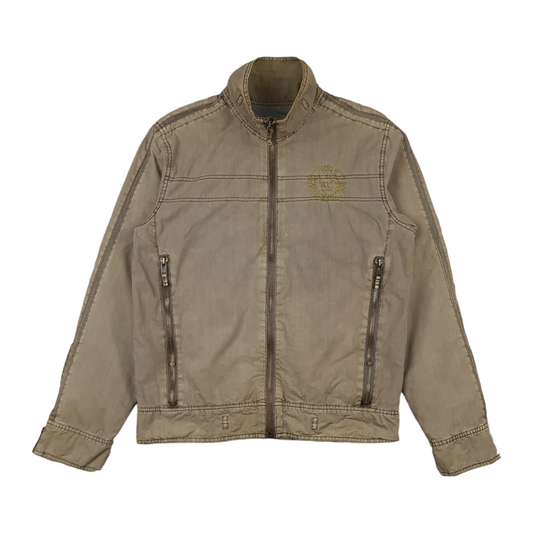 Vintage Y2K Full Zip Faded Jacket - M