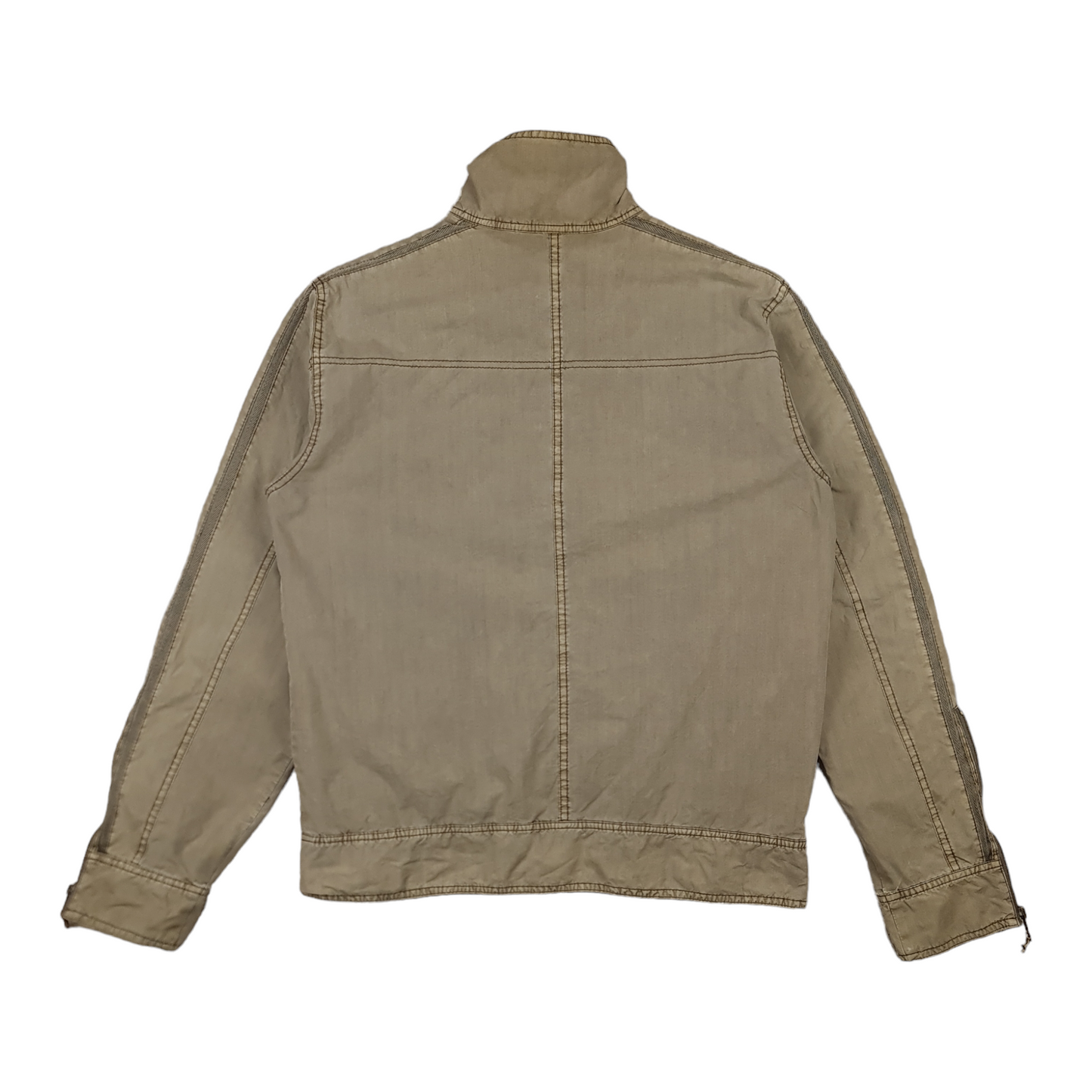 Vintage Y2K Full Zip Faded Jacket - M