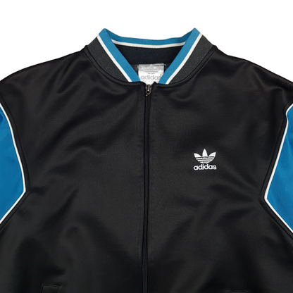 Vintage 80's Adidas Full Zip Jacket - M