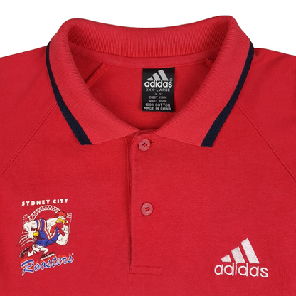 Vintage Adidas Sydney Roosters Rugby Shirt - 3XL