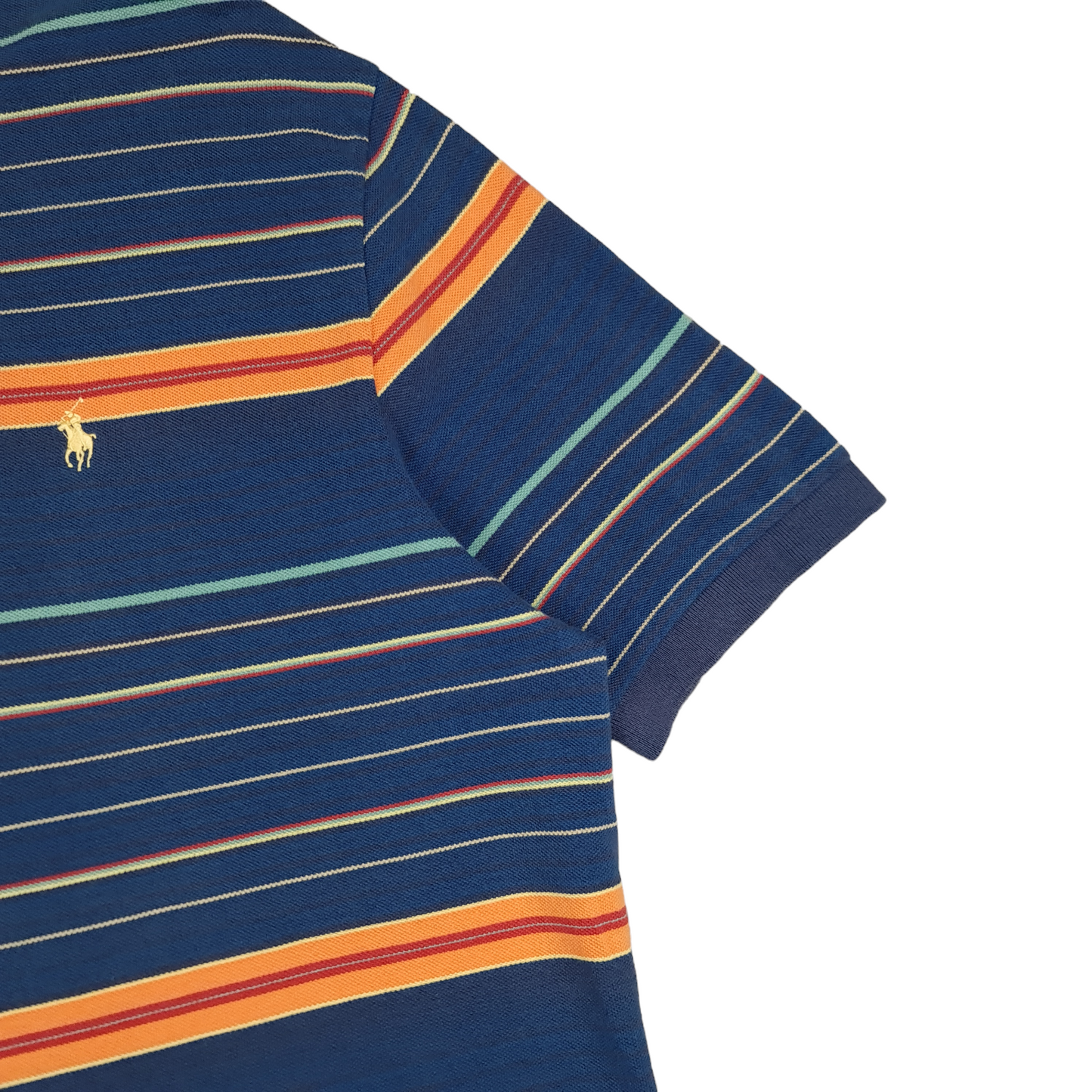 Vintage Ralph Lauren Striped Polo Shirt - XL