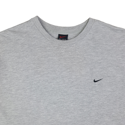 Vintage Nike Embroidered Swoosh Tee - L