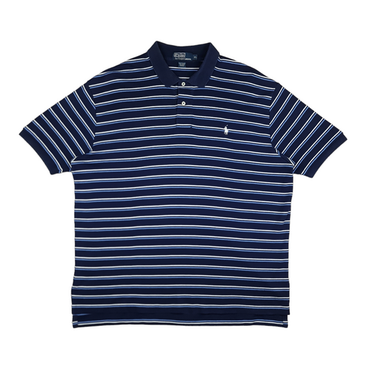 Vintage Ralph Lauren Striped Polo Shirt -XL