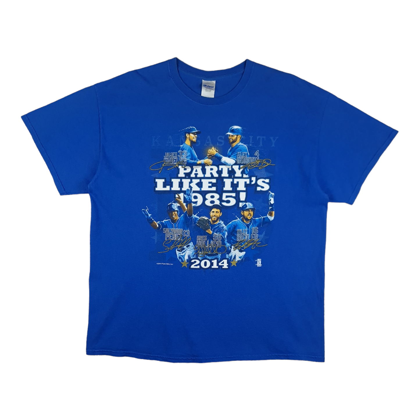 Kansas City Royals Party Like it's 1985 Tee - L/XL