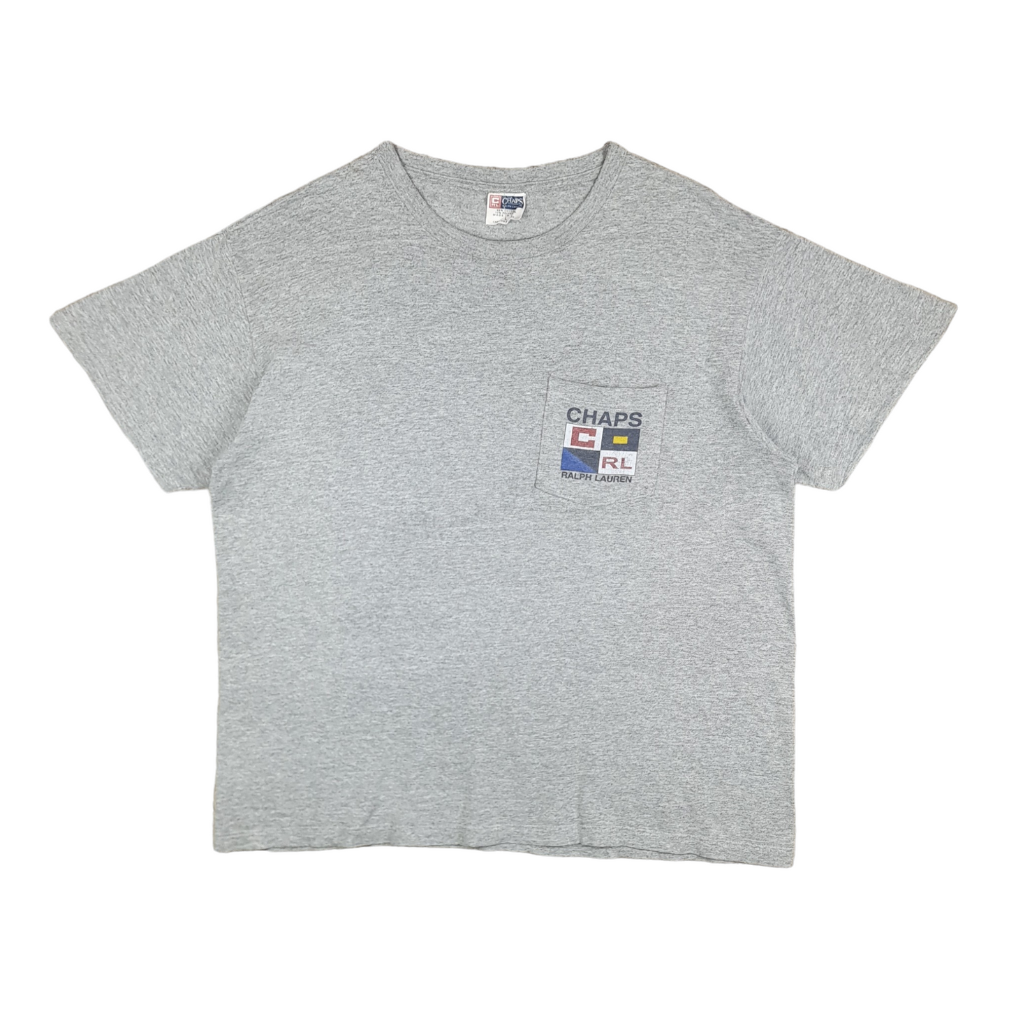 Vintage Chaps Ralph Lauren Pocket Tee - L/XL