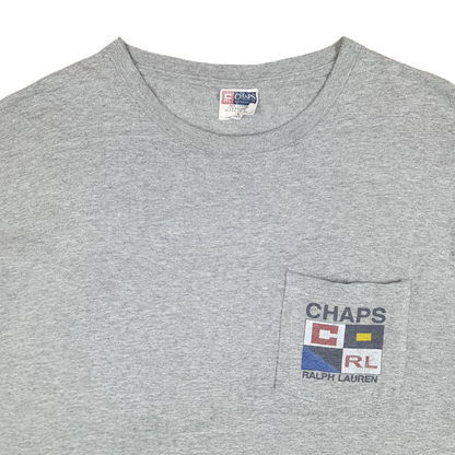 Vintage Chaps Ralph Lauren Pocket Tee - L/XL