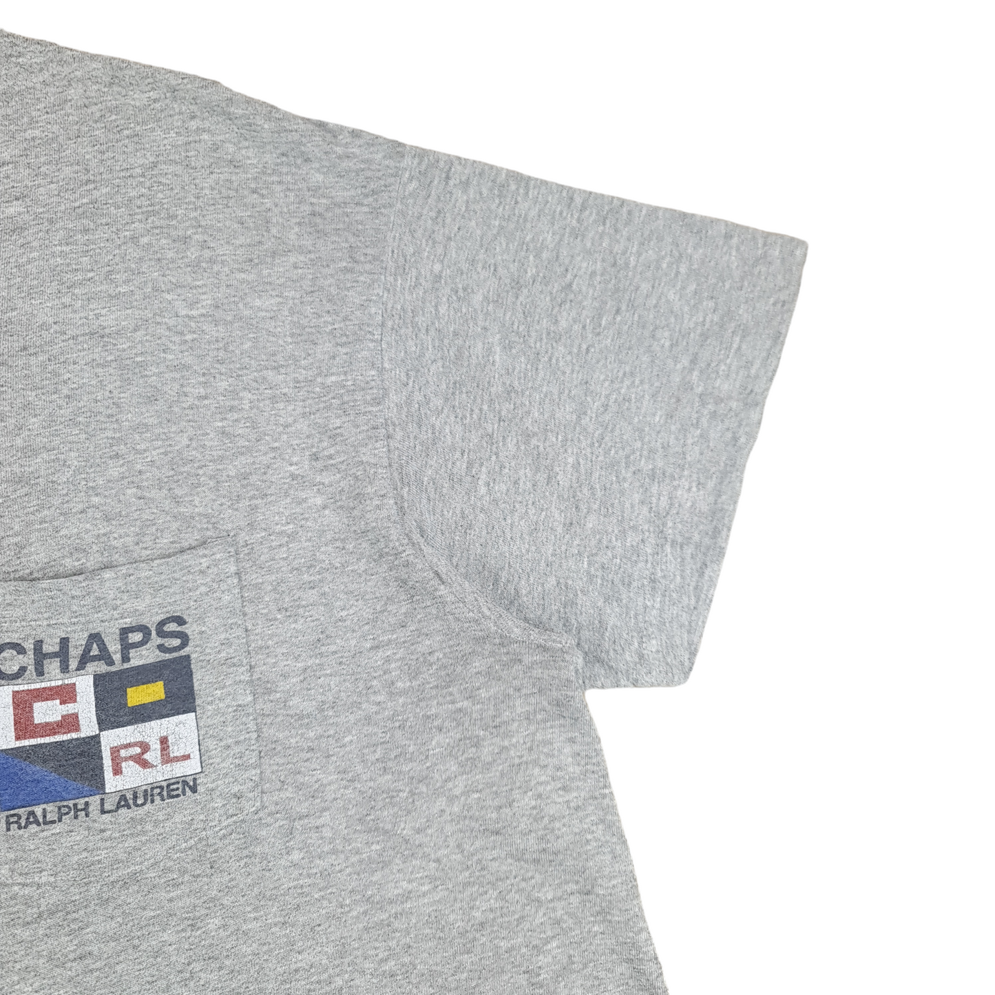 Vintage Chaps Ralph Lauren Pocket Tee - L/XL