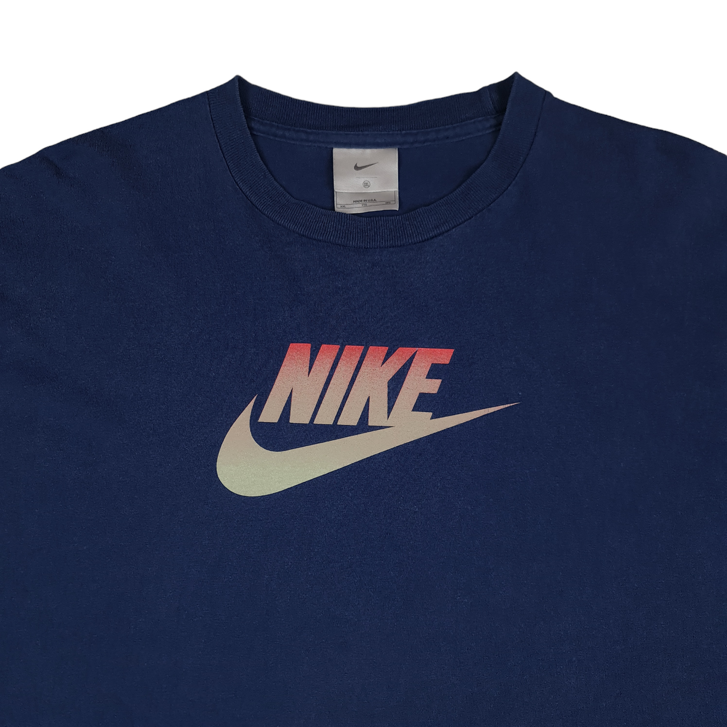 Vintage Nike Long Sleeve Faded Tee - XXL