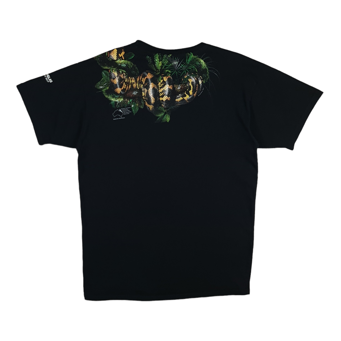 Wild Planet Australia Snake Wrap-Around Tee - XL