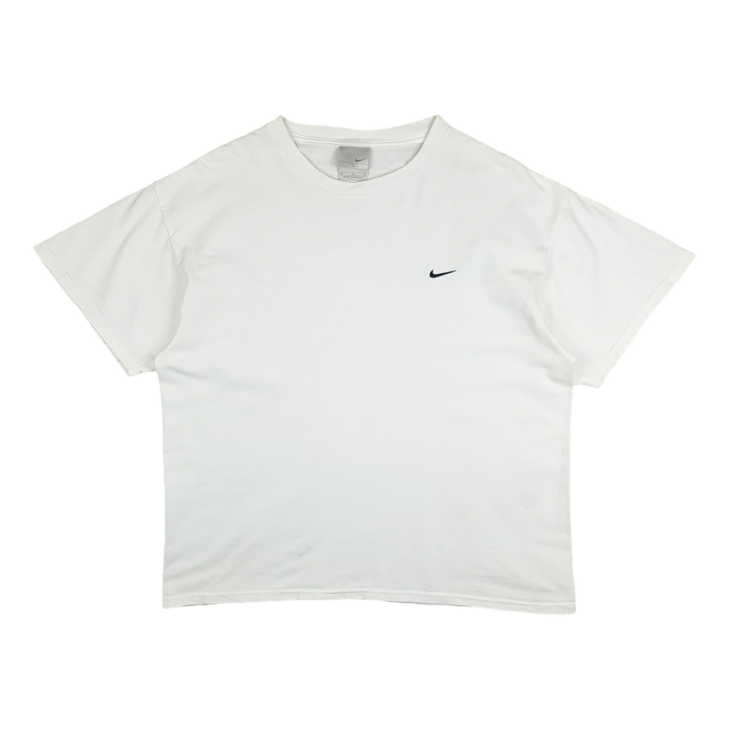 Vintage Nike Embroidered Swoosh Tee - L