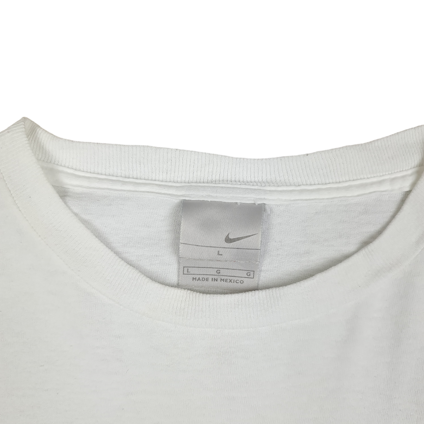 Vintage Nike Embroidered Swoosh Tee - L