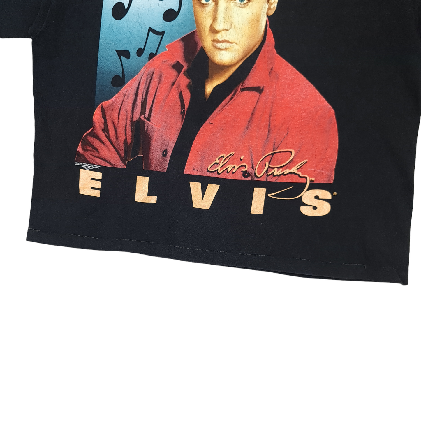 Vintage Elvis Cropped Tee - M