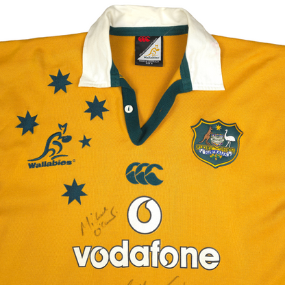 RARE Vintage Australia Wallabies Signed Jersey - M