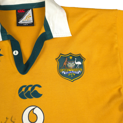 RARE Vintage Australia Wallabies Signed Jersey - M