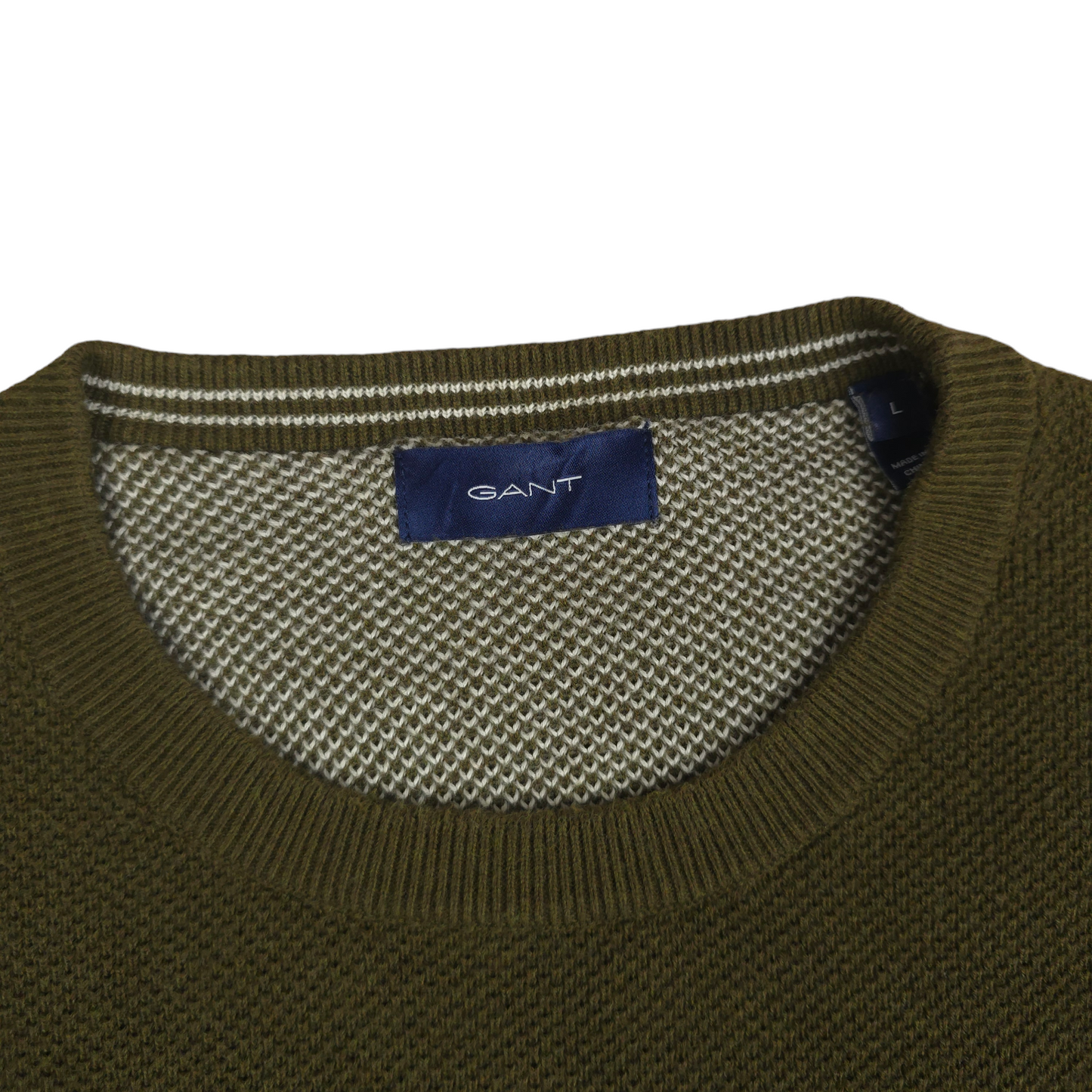 Gant Cotton Pique Sweater - L