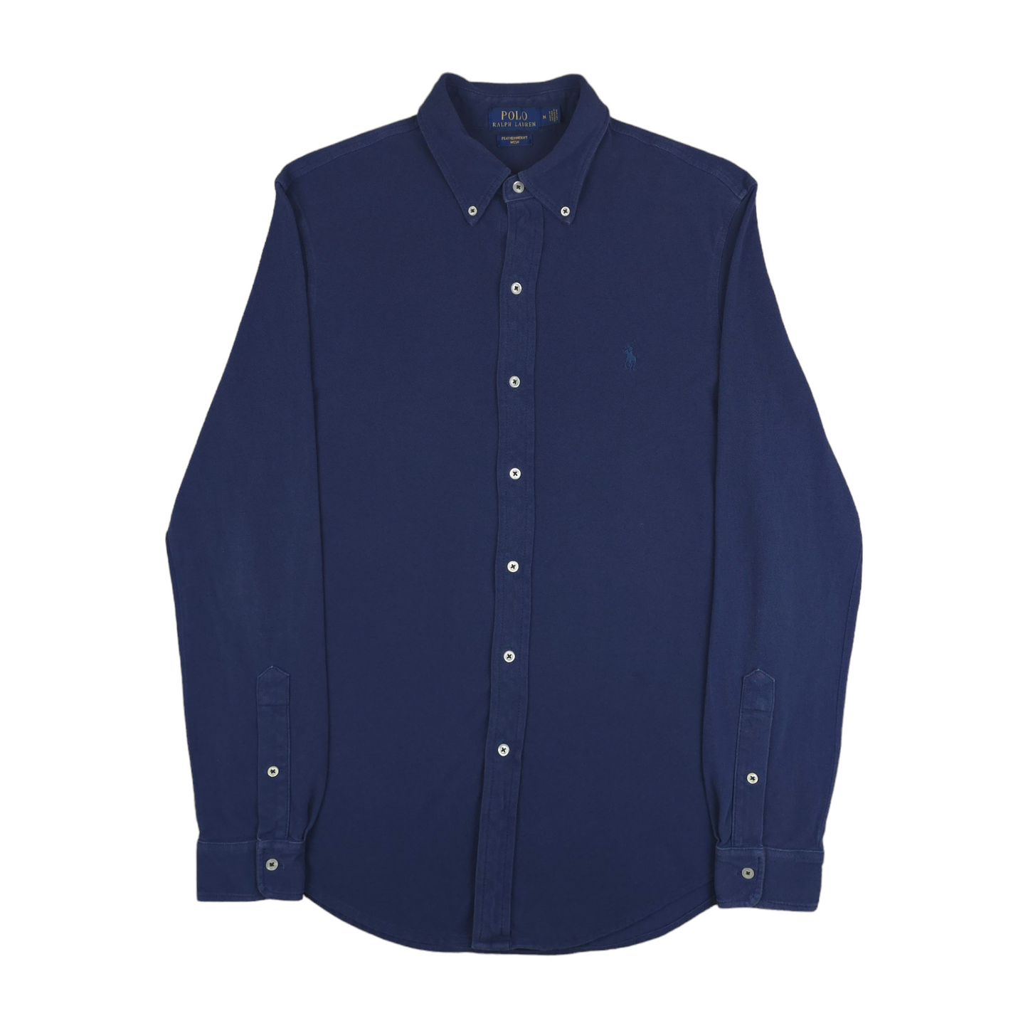 Ralph Lauren Featherweight Mesh Button Up Shirt - M