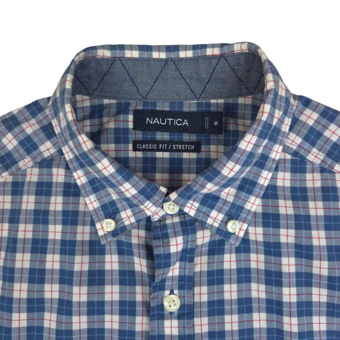 Nautica Long Sleeve Button Up Shirt - M