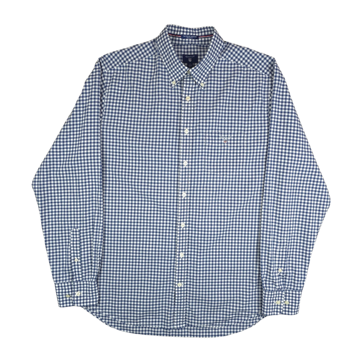 Gant Long Sleeve Button Up Shirt - L