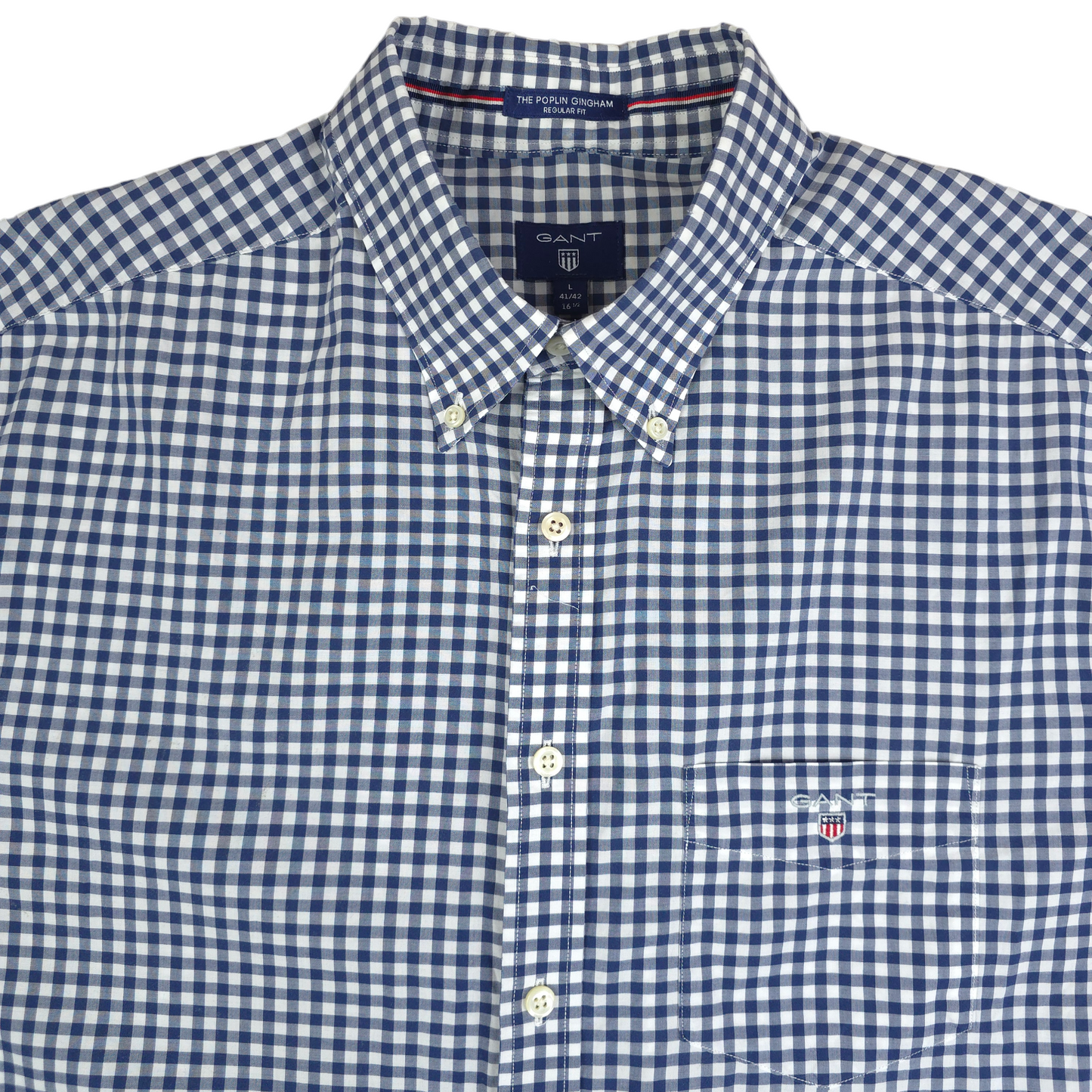 Gant Long Sleeve Button Up Shirt - L