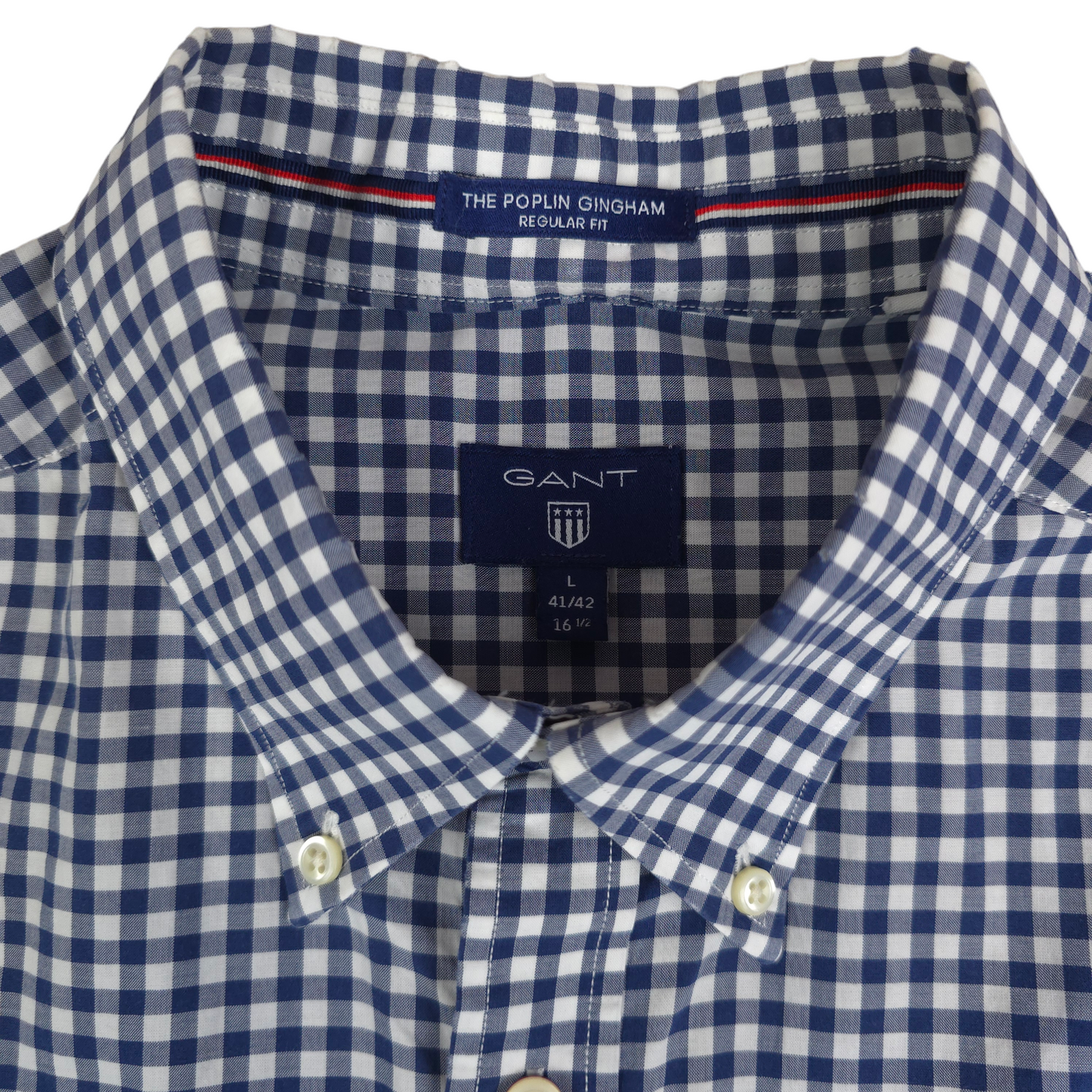 Gant Long Sleeve Button Up Shirt - L