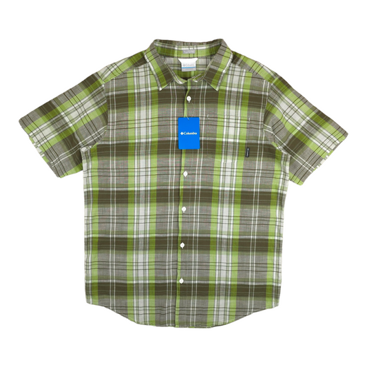 Columbia Short Sleeve Button Up Shirt (NEW) - M