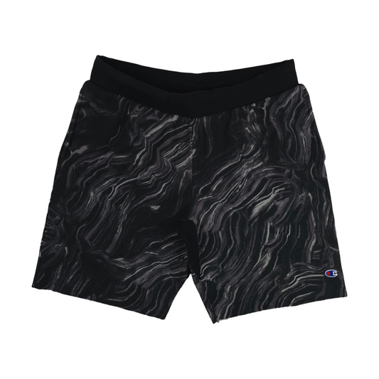 Champion Reverse Weave Marble Cut-Off Shorts - XL