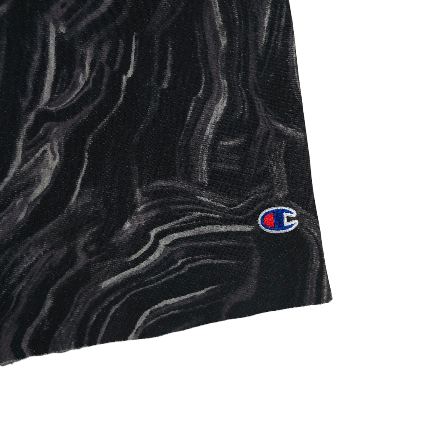 Champion Reverse Weave Marble Cut-Off Shorts - XL